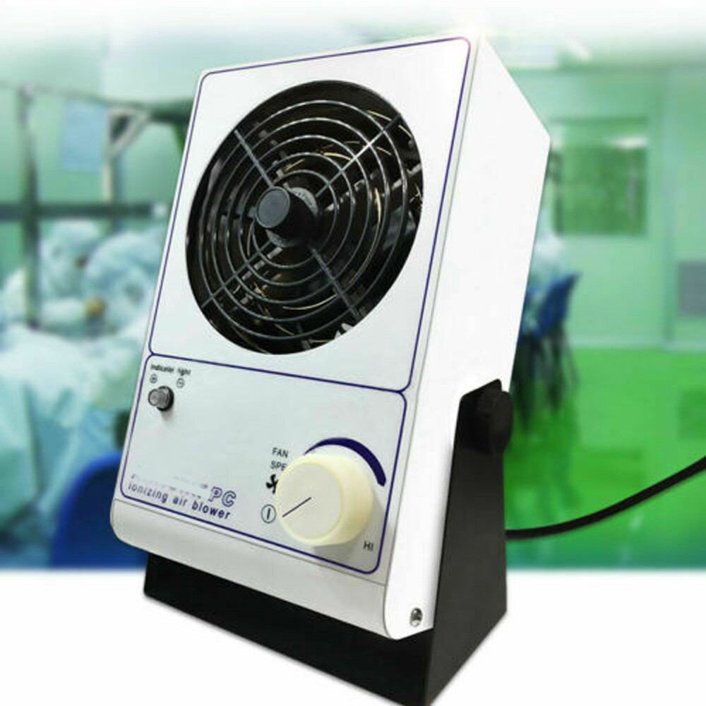 110/220V Desktop PC Lonizing Air Blower Fan Ion Anti-Static Ionic Fan