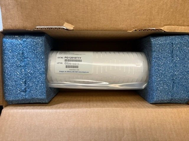 ENTEGRIS / MYKROLIS PANELGARD PDP CHEMLOCK, P/N PG12010T1Y, 1.2um, 10″, NEW