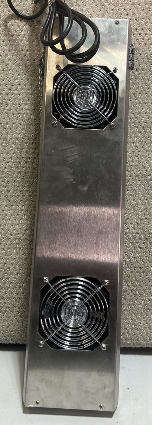 Semtronics ZVI7200-1 Overhead 2 Fan Ionizer Antistatic With Key NEW