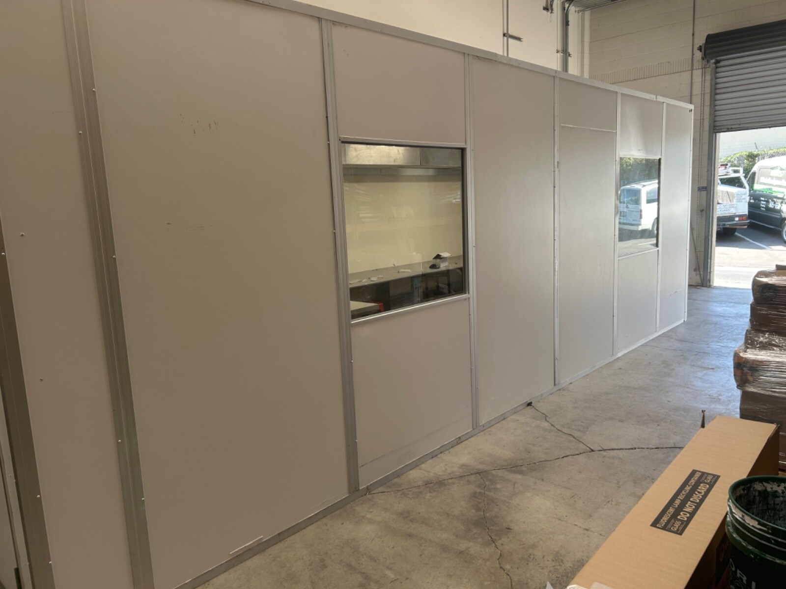 Hepa clean room modular