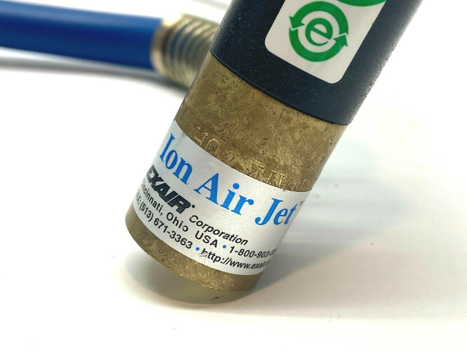 Exair 7194 Ion Air Jet w/ Stay Set Flexible Hose & Mag Base CORD CUT