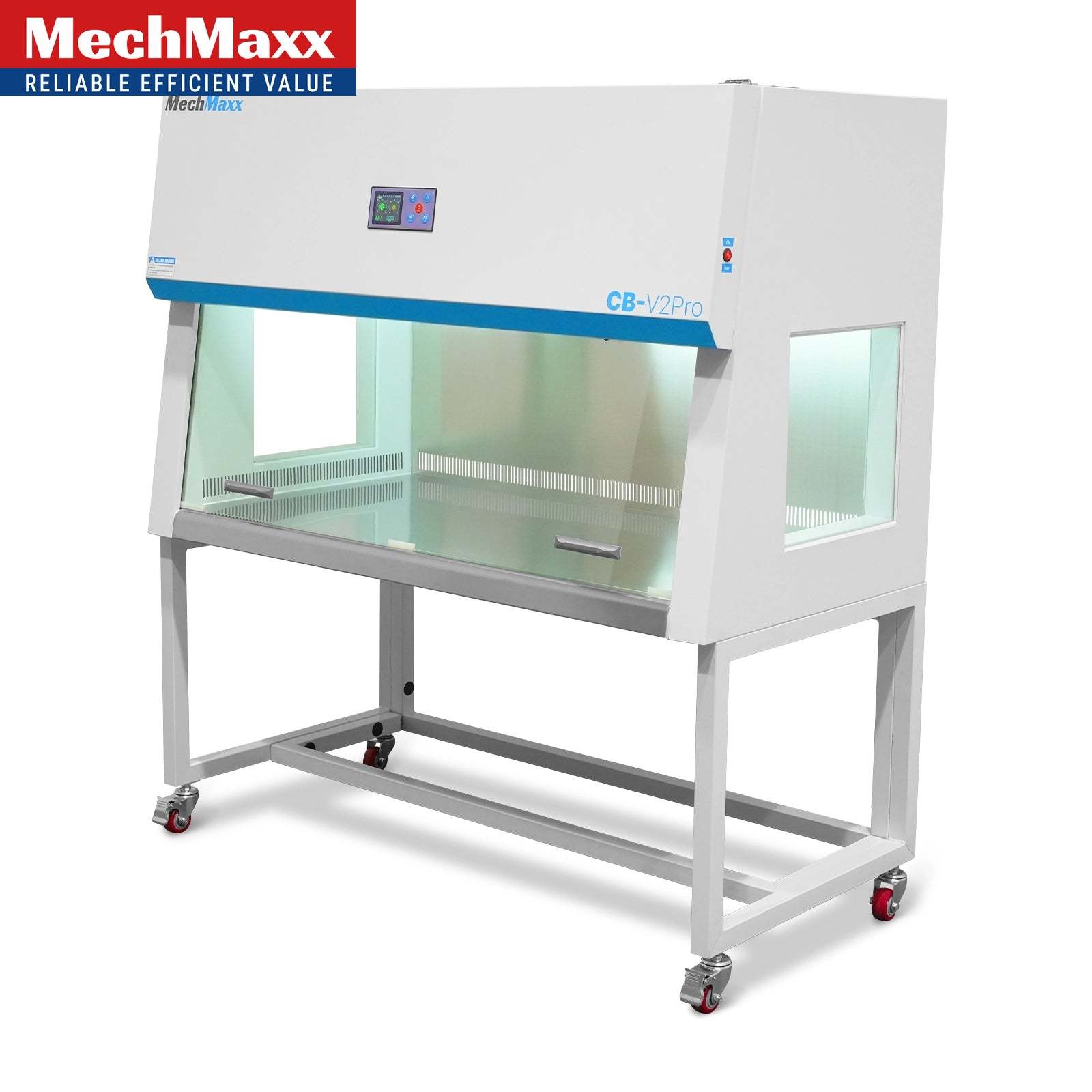 57.5” Vertical Laminar Flow Clean Bench With HEPA&UV, ISO Class 5, CB-V2Pro
