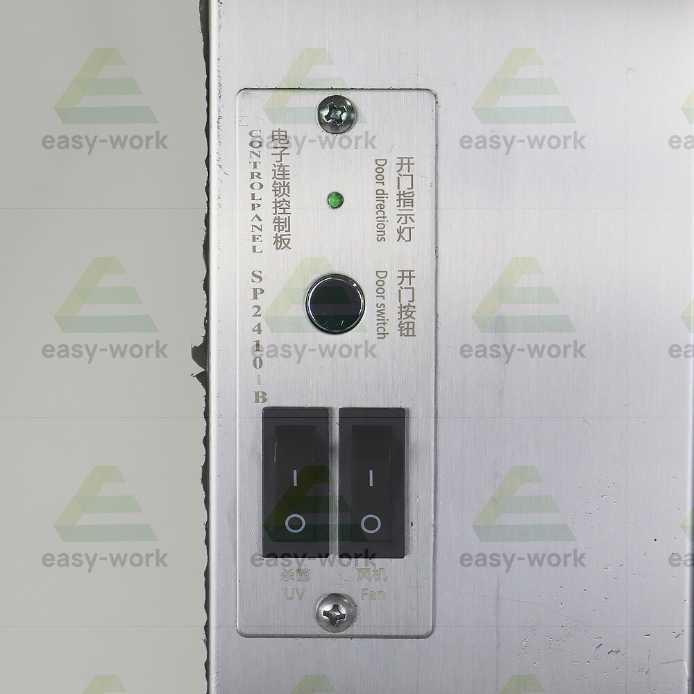 304 Stainless Steel Cleanroom Air Shower Dynamic Pass Box Lab Pass Through