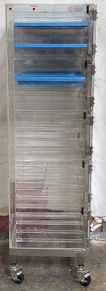 Terra Universal 6002-00A Kiticcator ISO 8 Acrylic N2/Nitrogen Desiccator/Dry Box