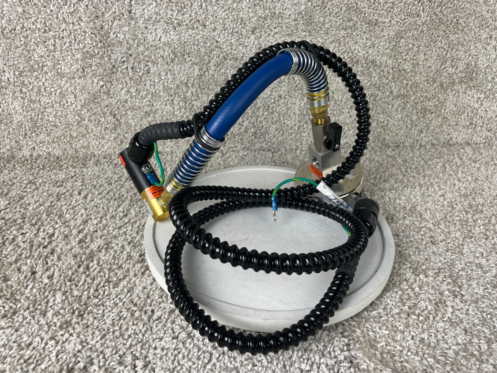 Exair 7194-9362 Ion Air Jet w/ Stay Set Flexible Hose & Mag Base