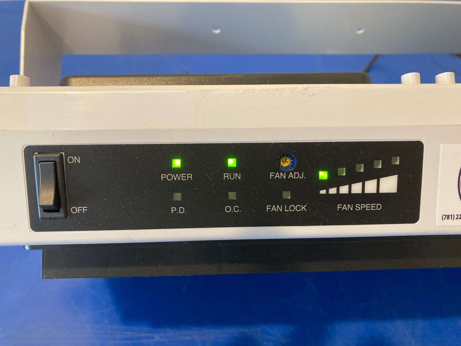 14969 Shishido Electrostatic BF-X4MB winstat Air ionizer about 15″ long 120volt