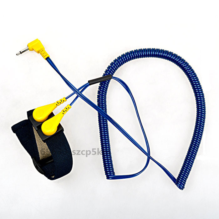 Double-Circuit Lines Anti Static ESD Adjustable Wrist Strap + ESD earthed socke