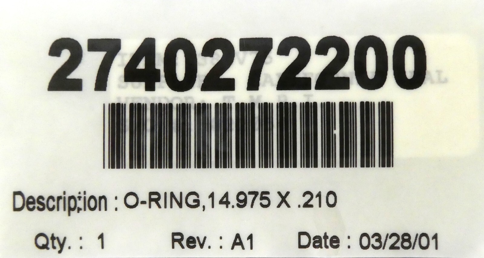 LSA Anodic Technologies 15-117029-00 Tin Dark Space Ring Q200 OEM Refurbished