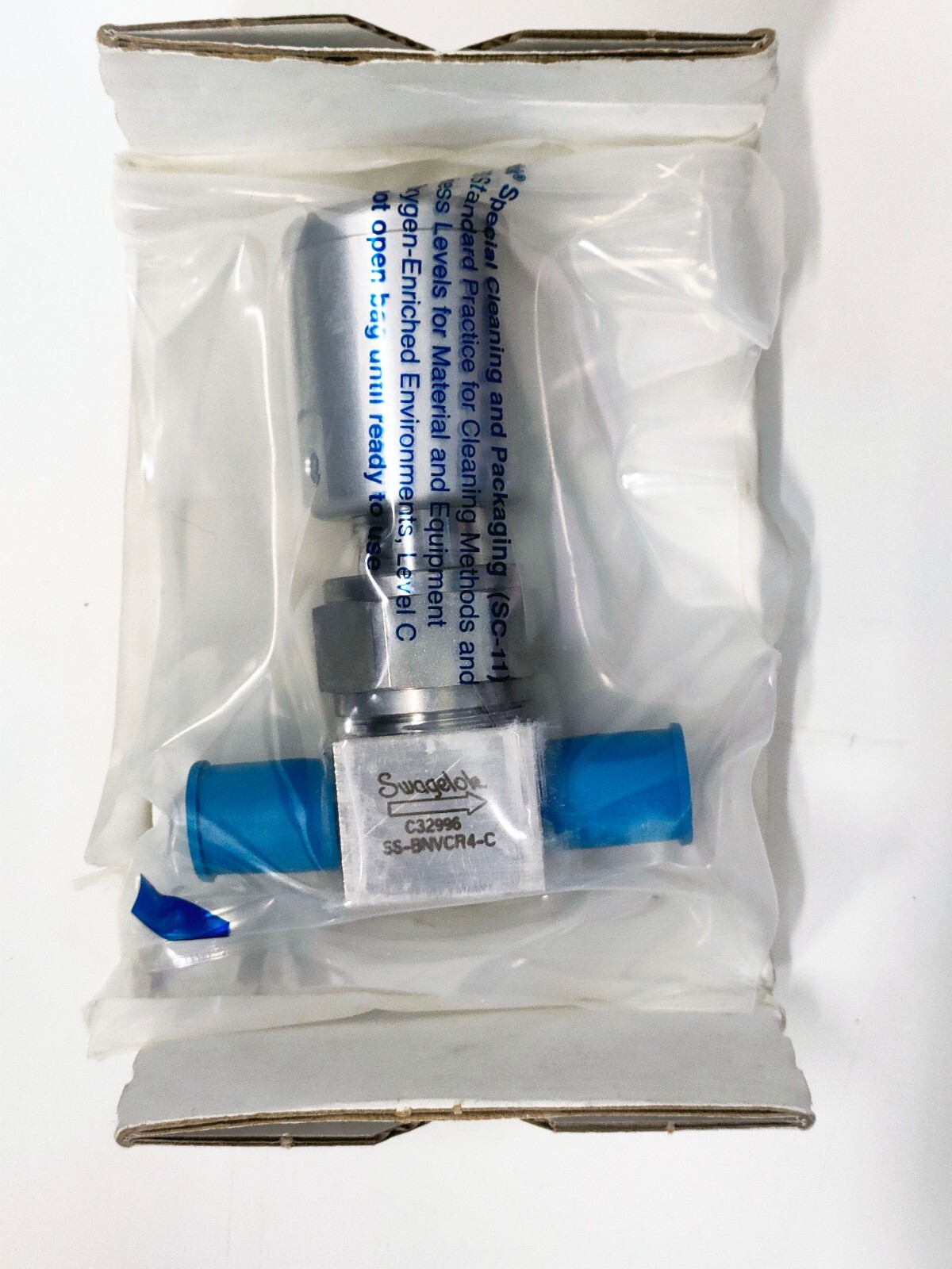 Swagelok SS-BNVCR4-P High Purity Bellows Sealed Valve **NEW**
