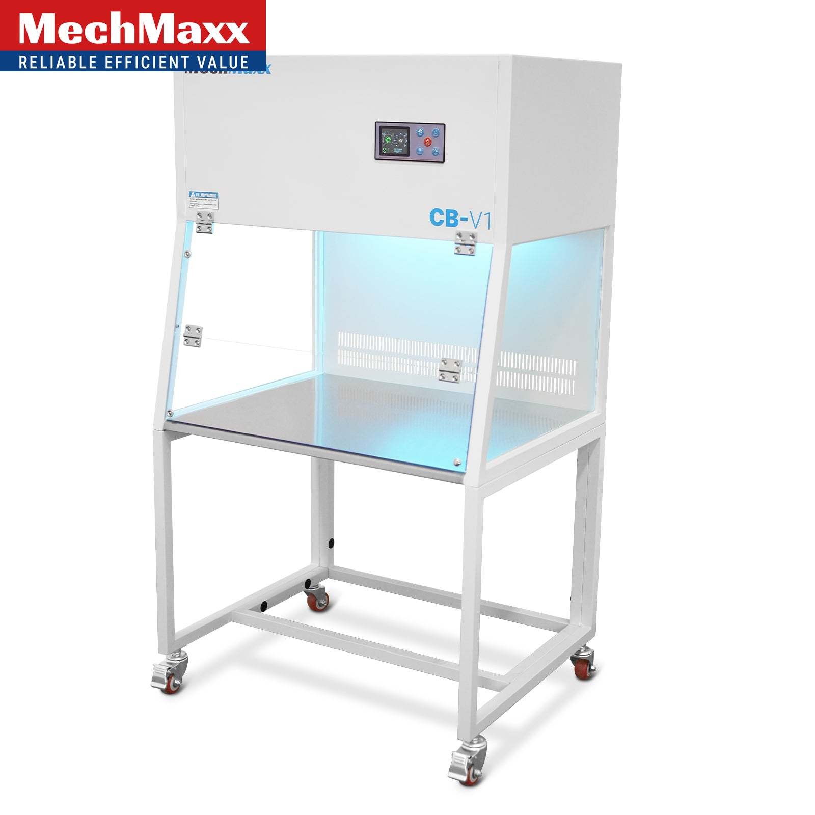 MechMaxx 33.9” Vertical Laminar Flow Clean Bench With HEPA&UV,ISO Class 5,CB-V1