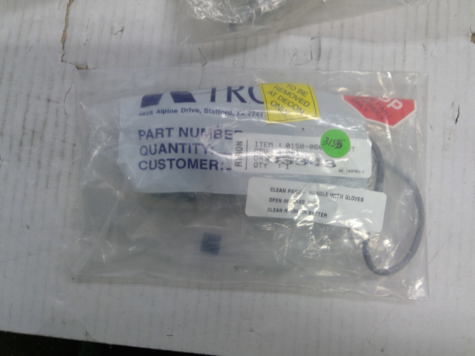 0150-06055; CABLE ASSEMBLY ATM SWITCH LID CONTROL