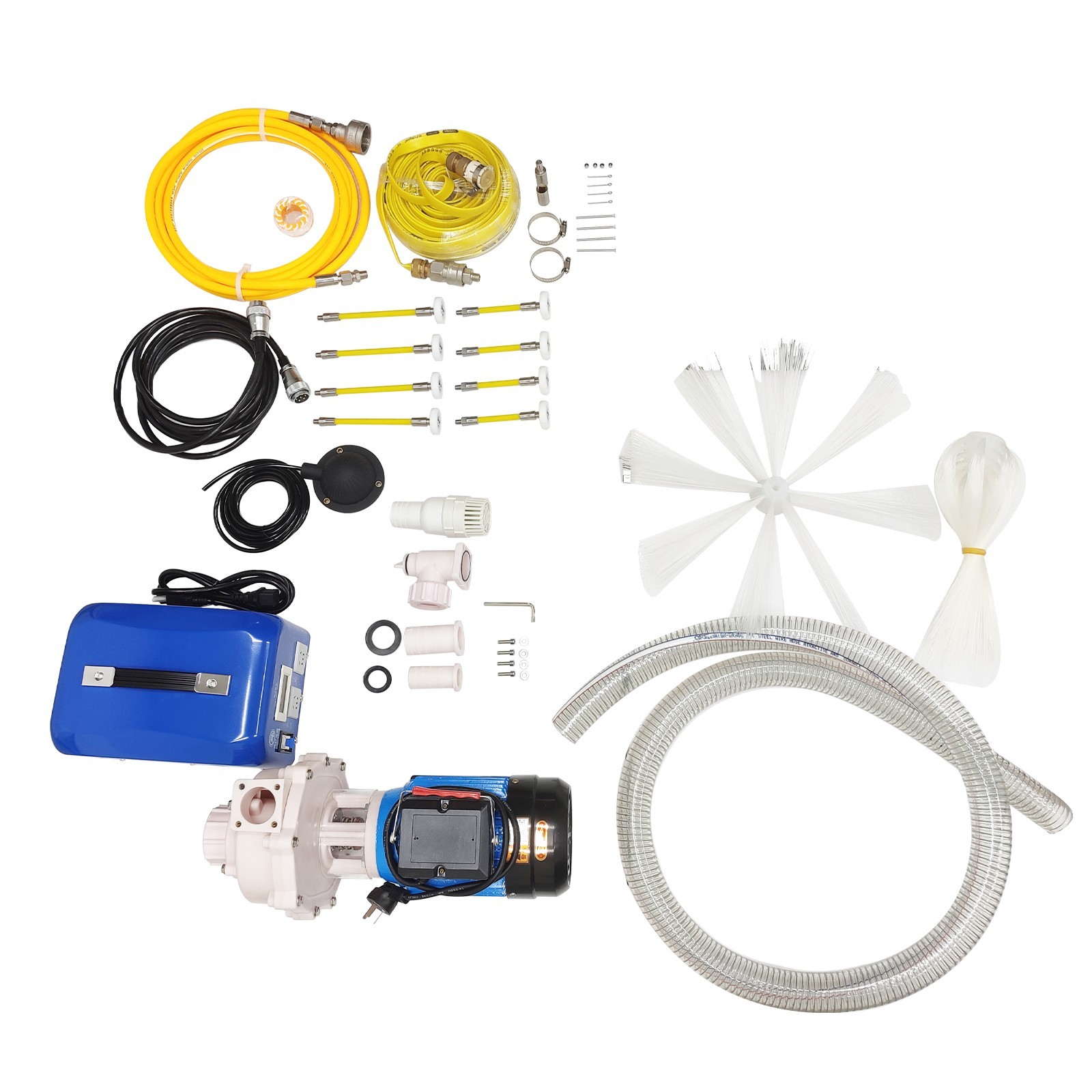 220V Oil Fume Pipeline Cleaning Machine Ductwork Cleaning 110V Transformer Dia 3