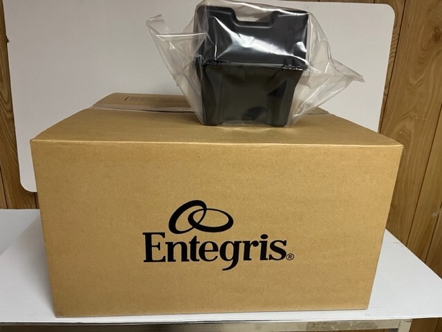 ENTEGRIS 150 mm (6 inch) Wafer Storage Box, E-160-60-101-69F02, NEW. LOT OF 4