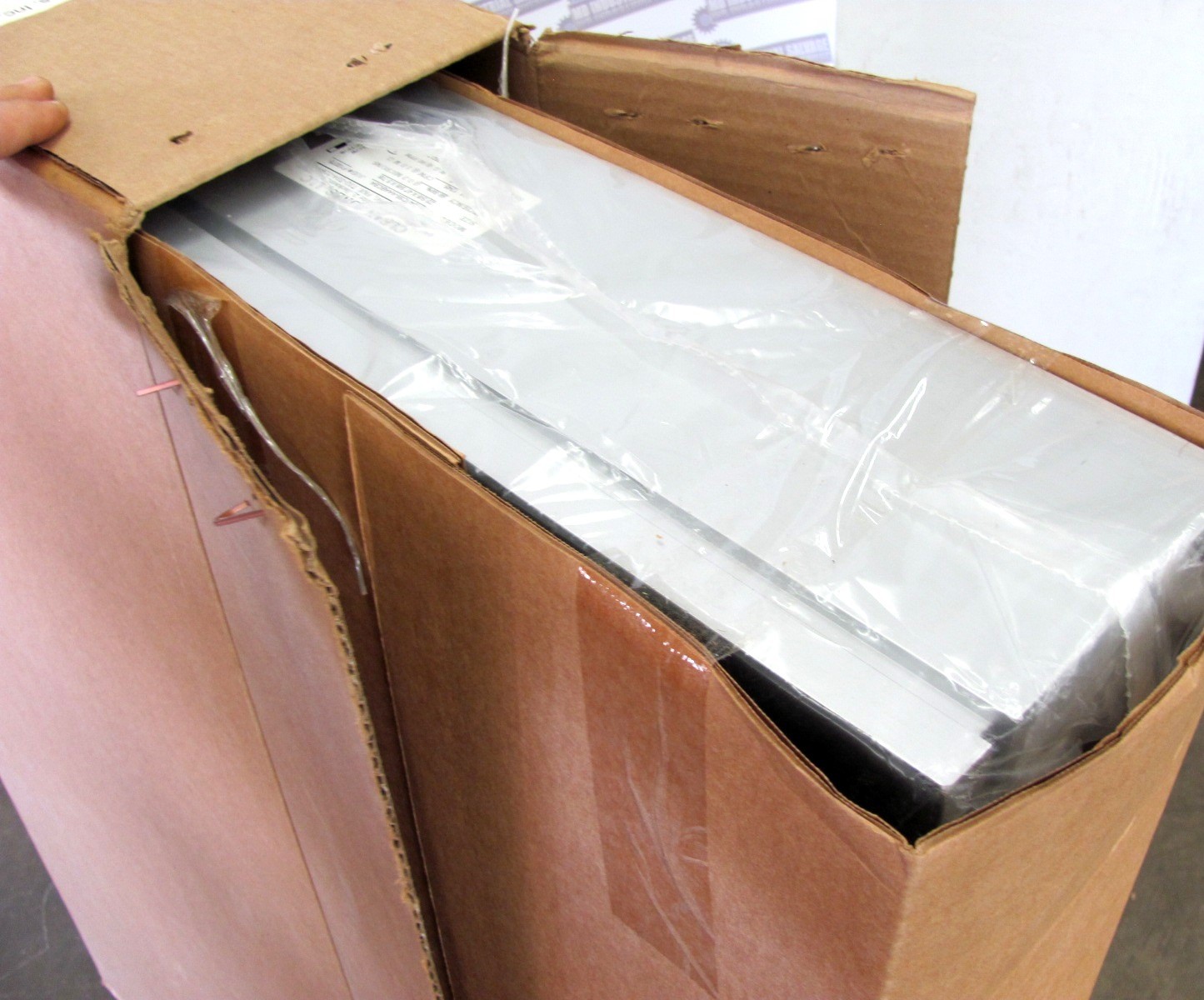 CleanZones – H2347C55-AAABCBA – HEPA FILTER – 23-5/8 x 47/5/8 x 5-7/8 – (NEW)