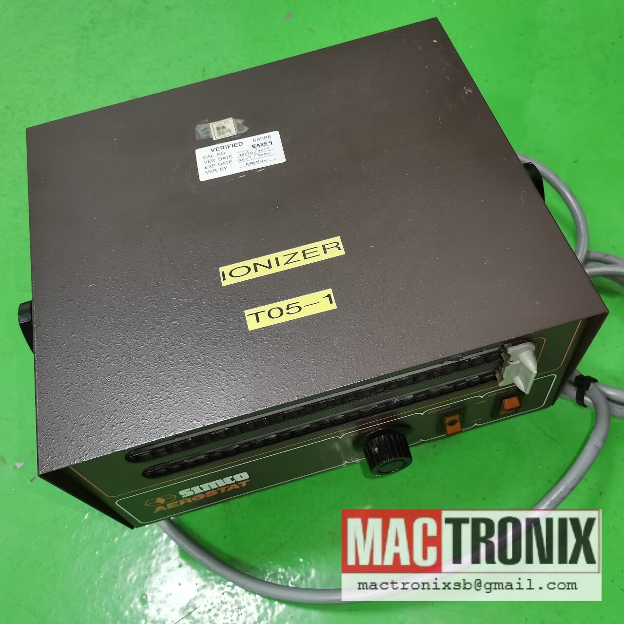 Simco A300-3 / A3003 Aerostat Ionizing Air Blower 300W