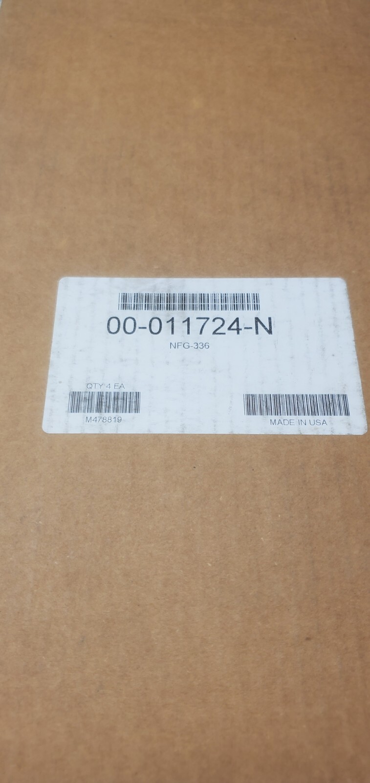 Filter element NFG336 00-011724-N M478819 NATURAL GAS 36″x4.5″ out (Set of 4)