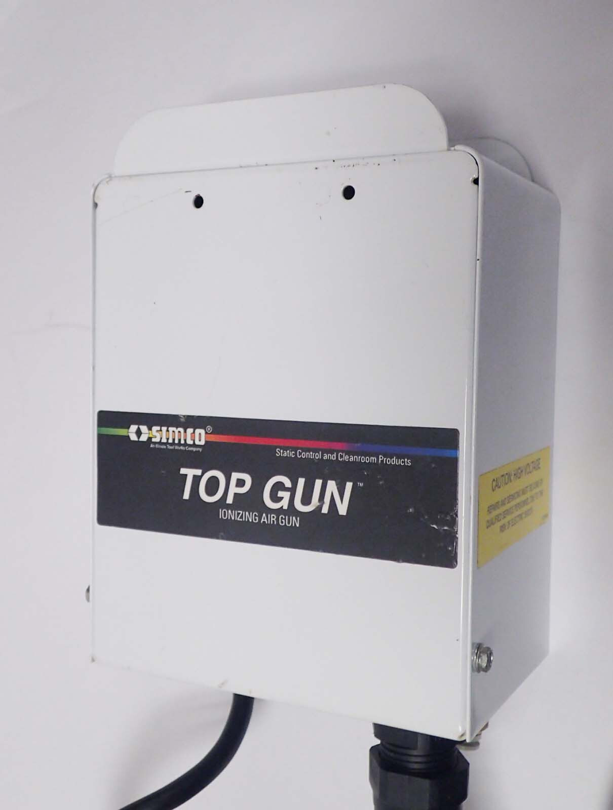 SIMCO TOP GUN SIDEKICK 4006992 IONIZING AIR GUN 120V IN: 100 PSI w/ FOOT PEDAL