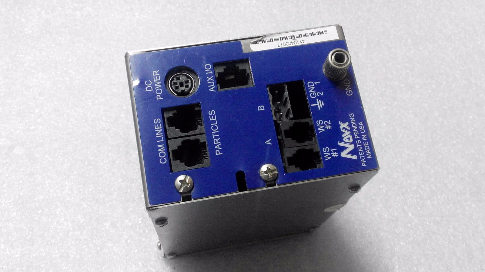 Novx Series 400 Digital Workstation Monitors Particle Counter