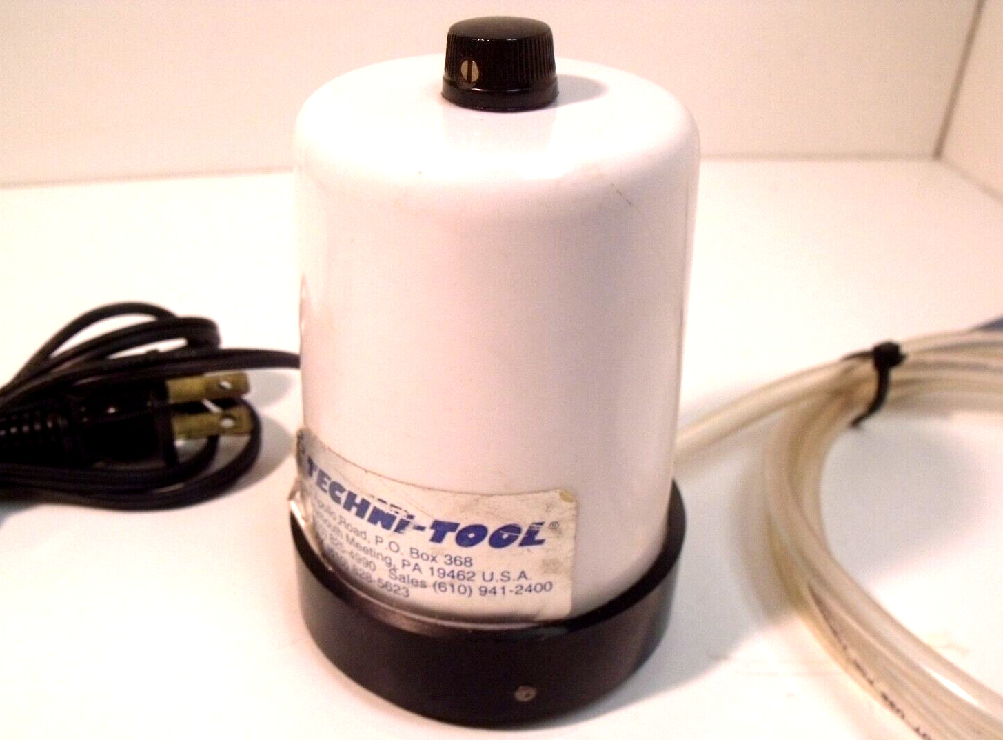 Techni Tool Model No. 1 Vacuum Pump & Pick-Up Pen: 115V, 60Hz, 2W