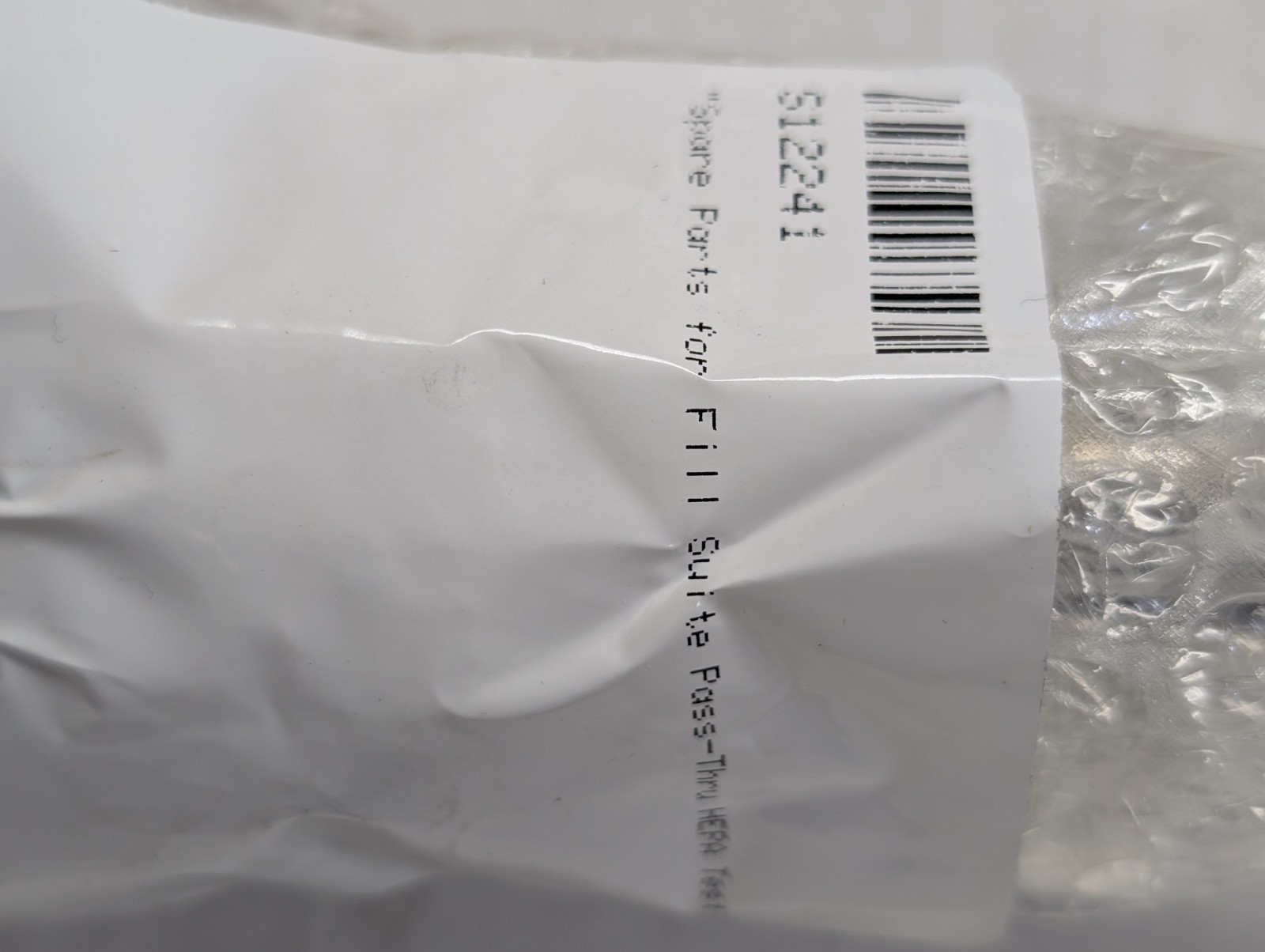 Cleanroom HEPA Filter Test Port Spare Parts Kit Stainless Steel Transfer Tube
