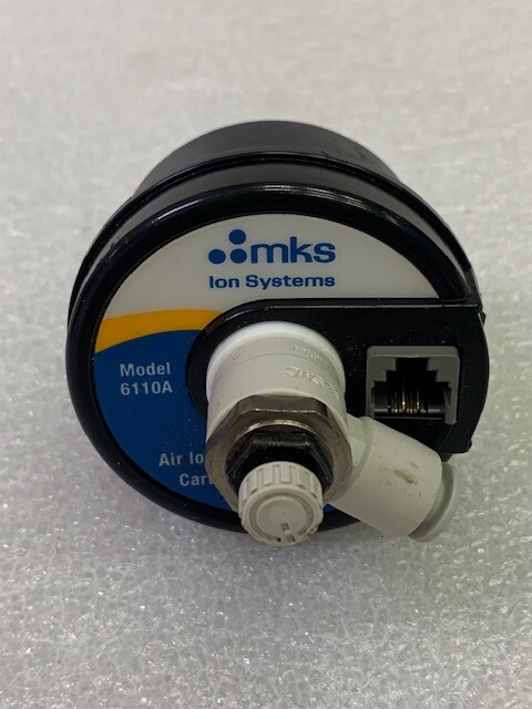 MKS Ion Systems 6110A In-line Ionizing Cartridge 24VAC Used Good Condition