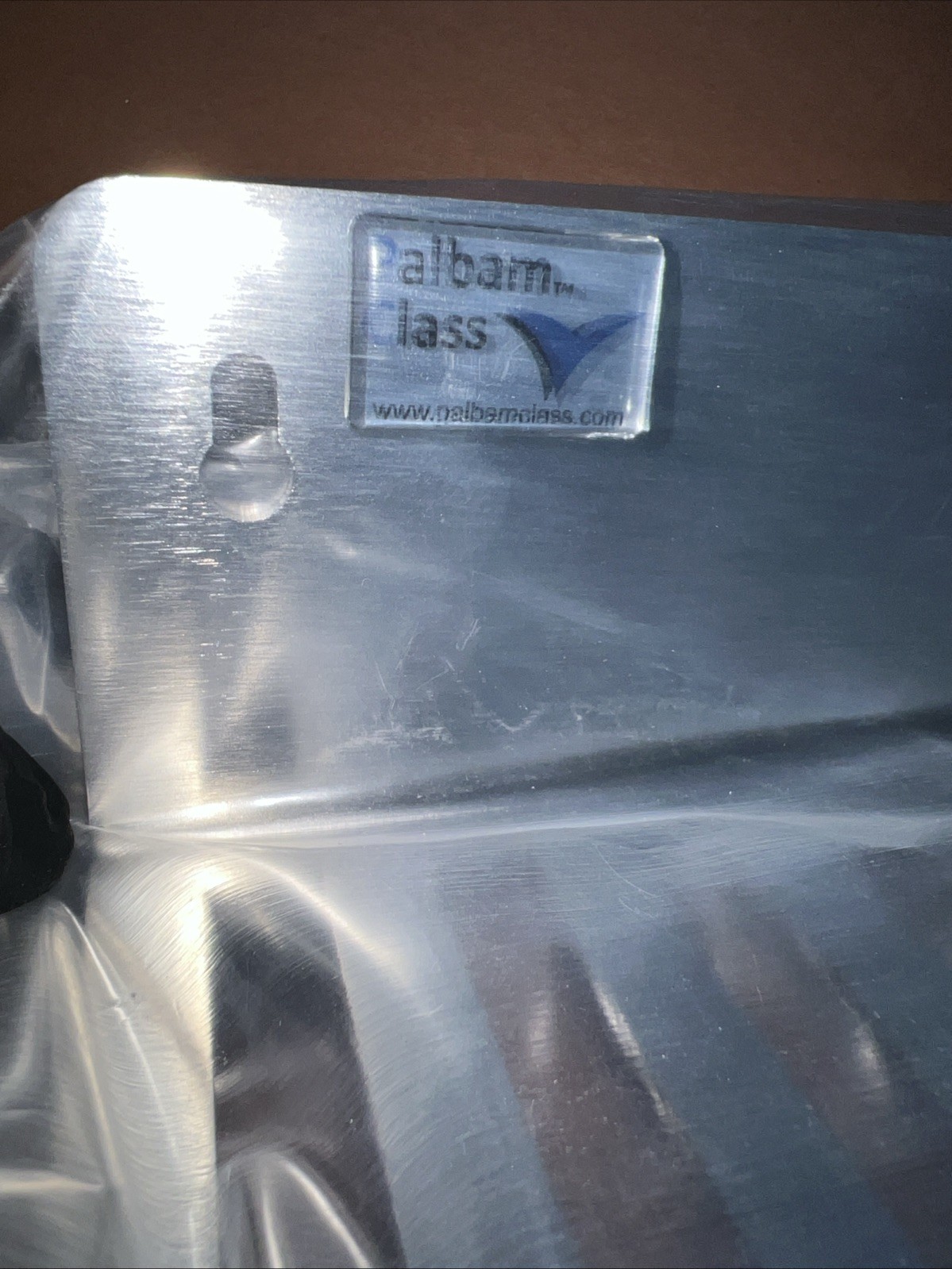 PALBAM CLASS LABORATORY/CLEANROOM STAINLESS STEEL WALL MOUNTED HANGER