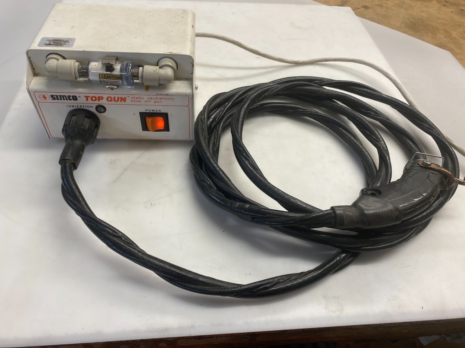 SIMCO Top Gun F10 Static Neutralizing Blow Off Gun Air tool ESD 10′ Hose 4002663