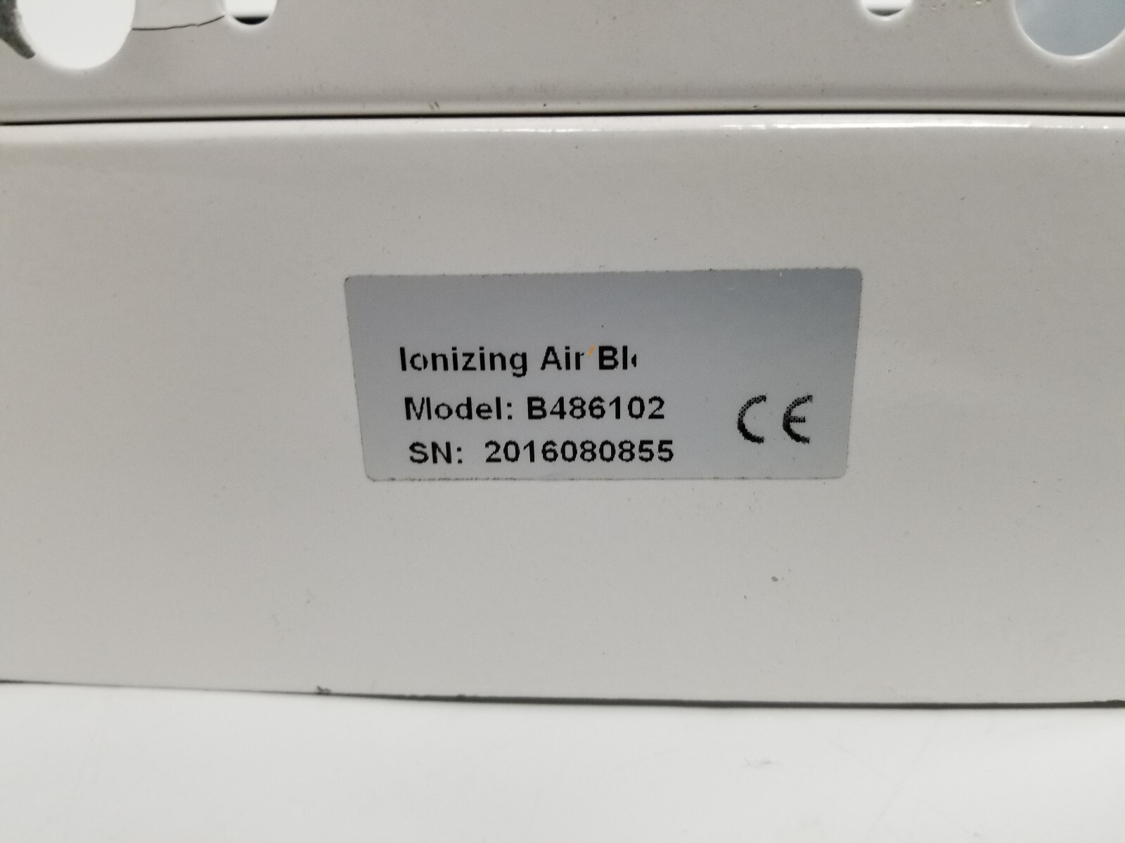 Botron B486102 Overhead 2-Fan Ionizer, High Frequency