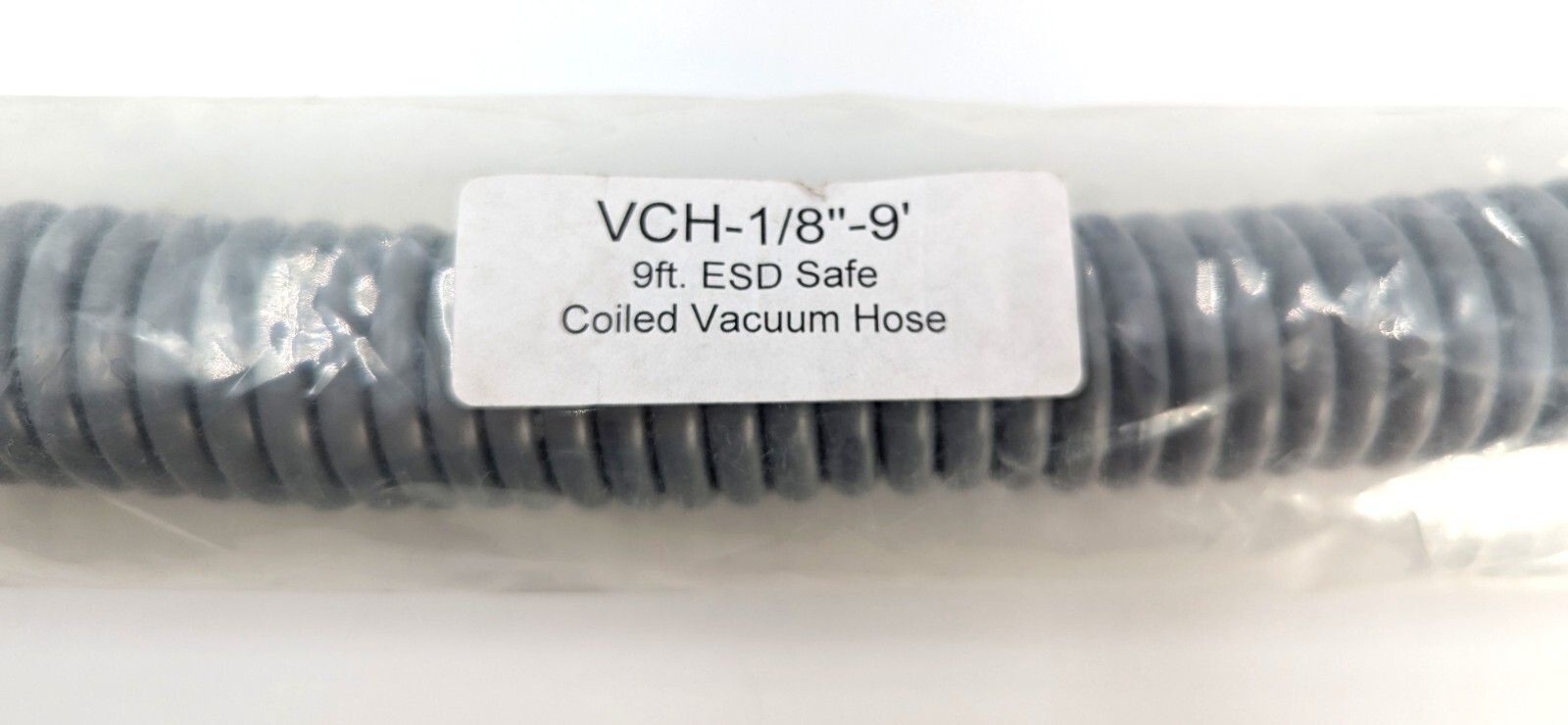 NOS! ESD-Safe Vacuum Hose for Vacuum Pick Up Tools, 1/8″ ID x 9′ Long, Sealed