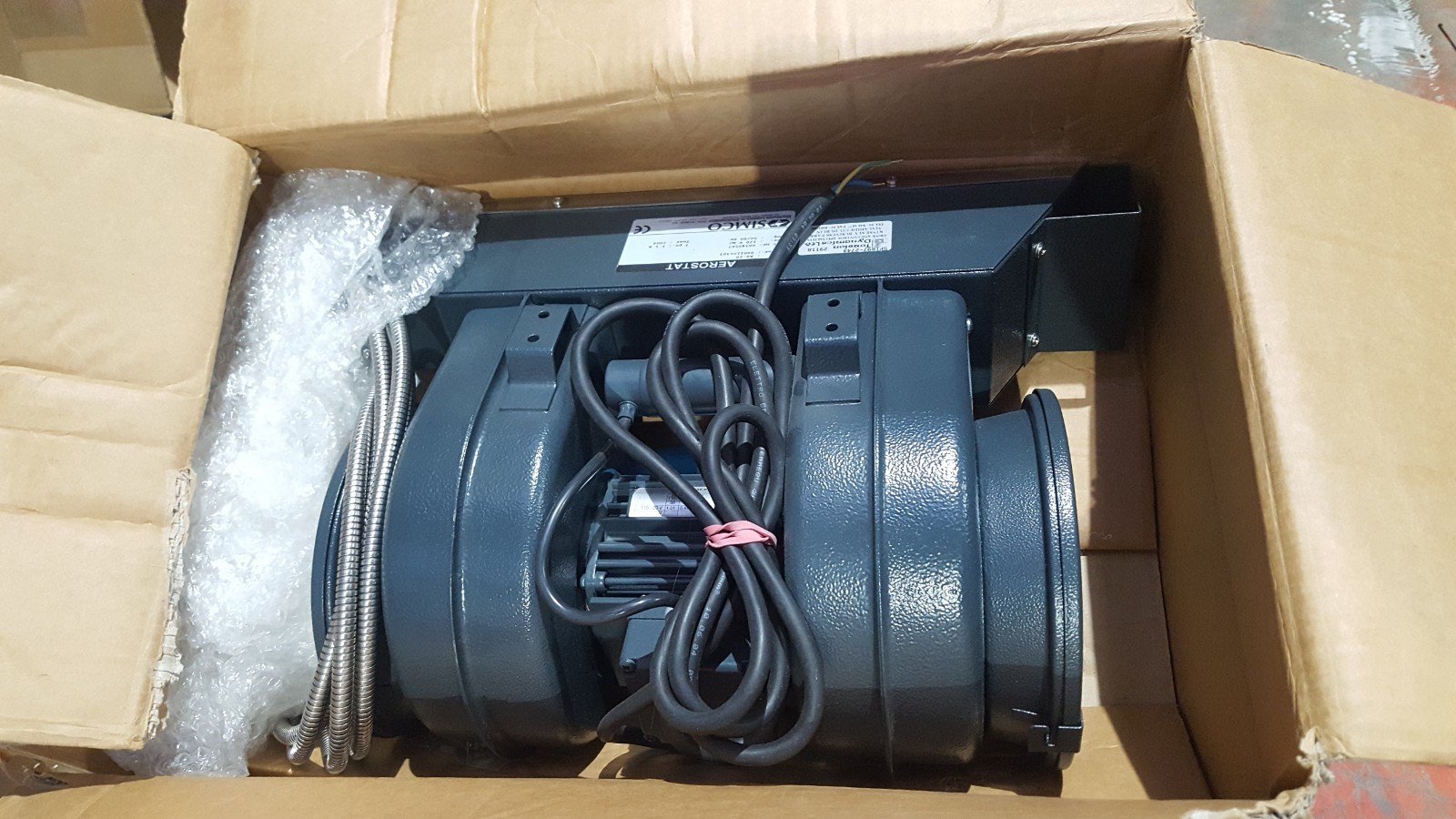 SIMCO AEROSTAT AS-20 0601101303 BLOWER / HEATER (BR6.4)