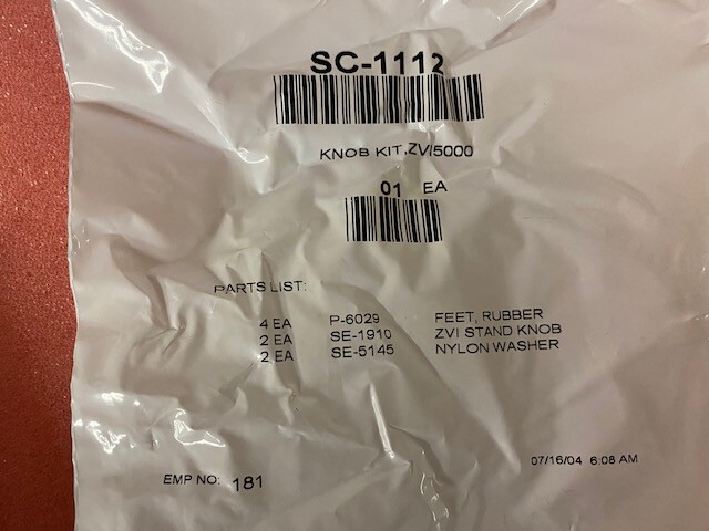 SEMTRONICS ZVI-5100 BENCH TOP ZERO VOLT IONIZER, NOS