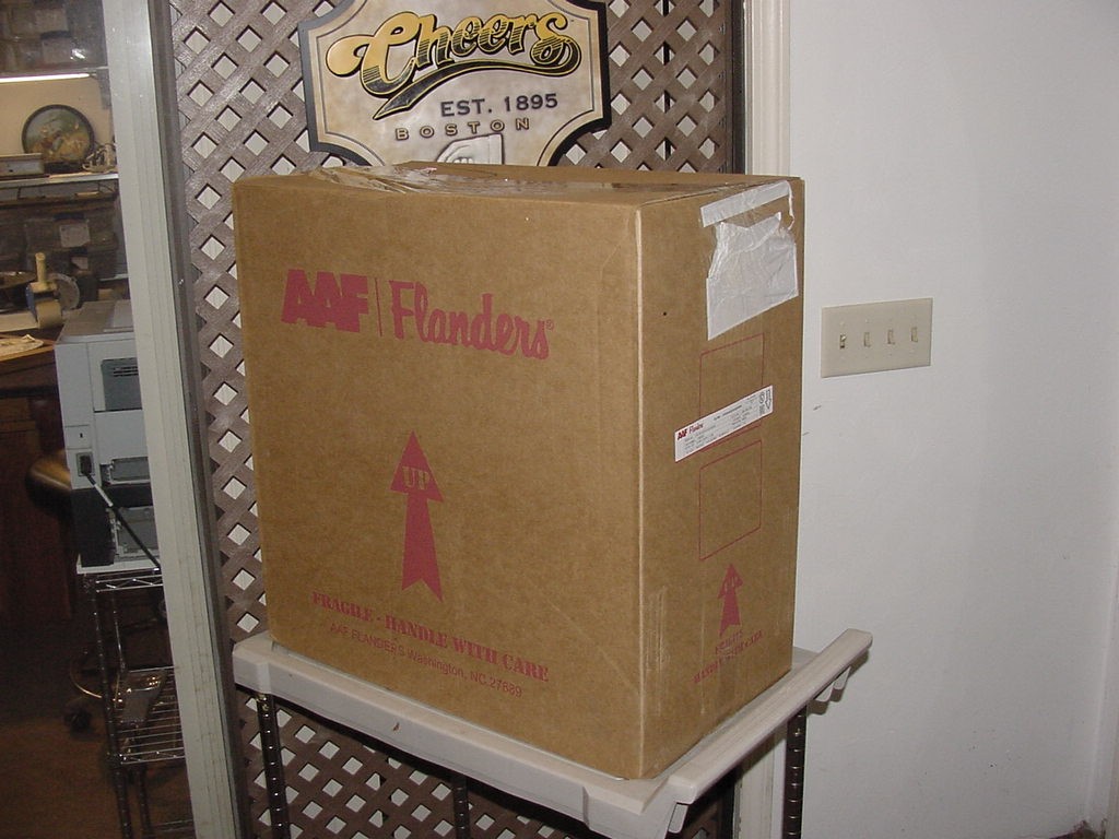 AAF Flanders HEPA Filter T-007-W-05-05-SU-52-00-GG-F Size 24x24x11.5 F060505 NEW