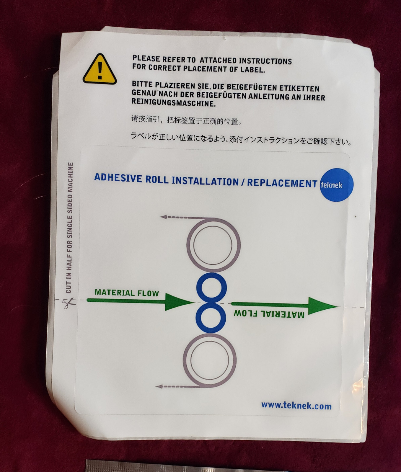 Teknek / Simco-Ion Cleaning Kits, Tekwipes, Roller Doctor, Tubing, etc, Slimline