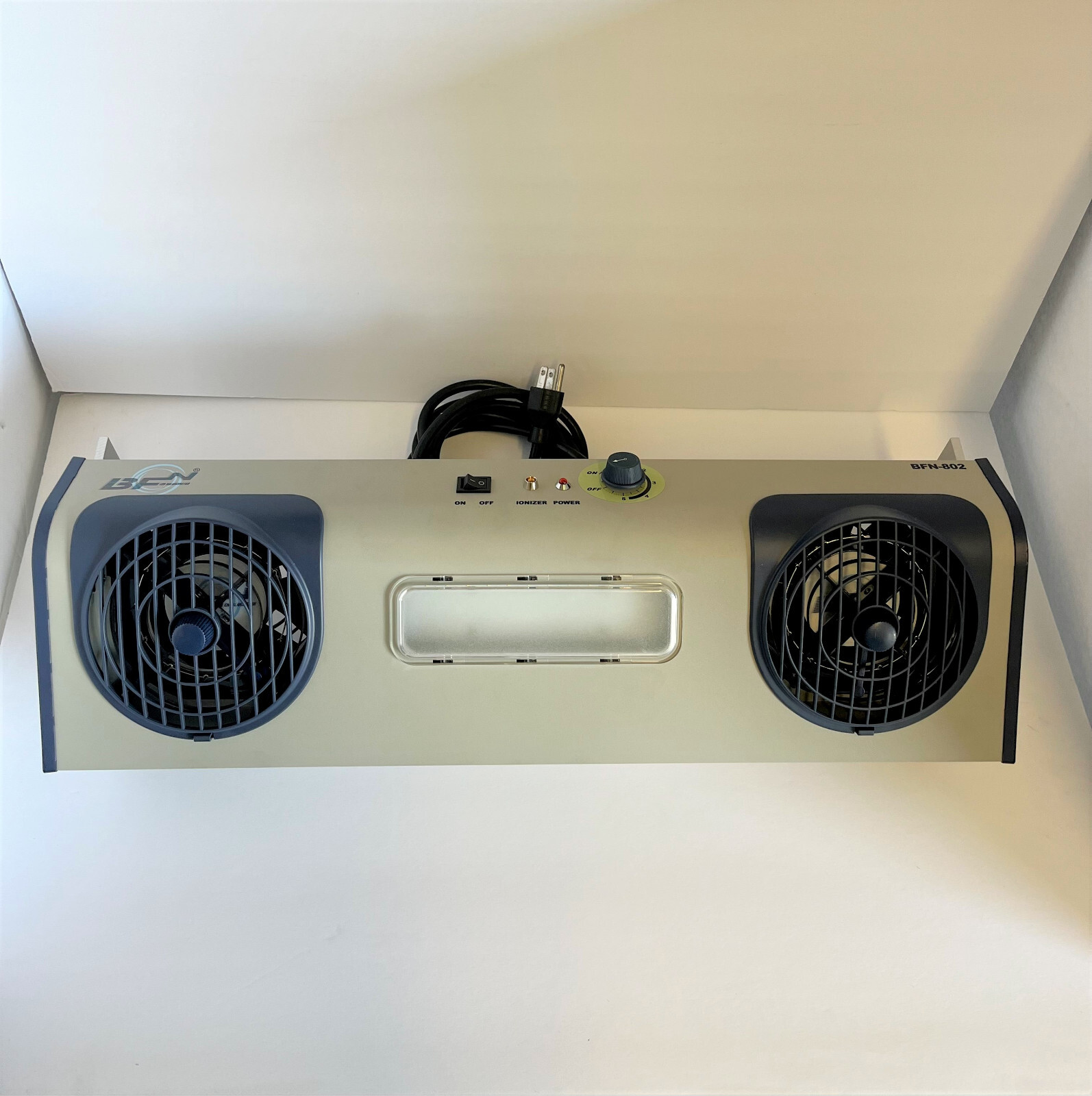 BFN-802 Ion Balancing Fan / Benchtop Ionizer / LED Light 110V 70W