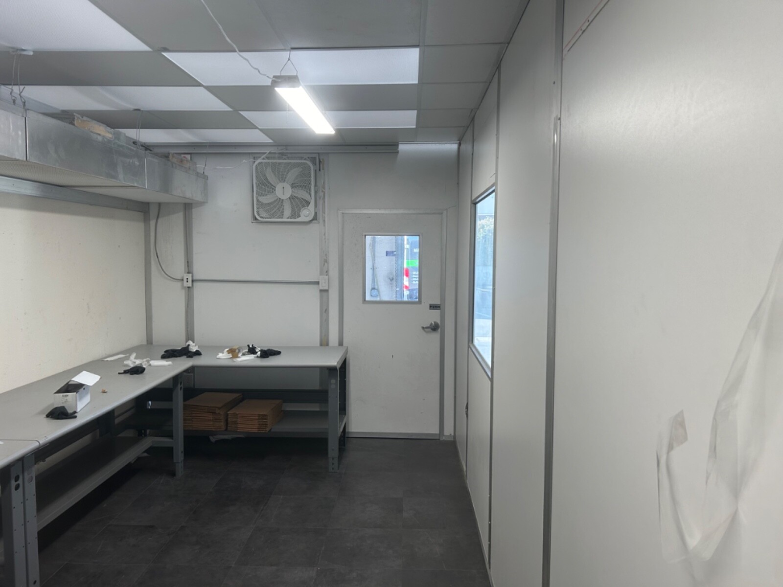Hepa clean room modular