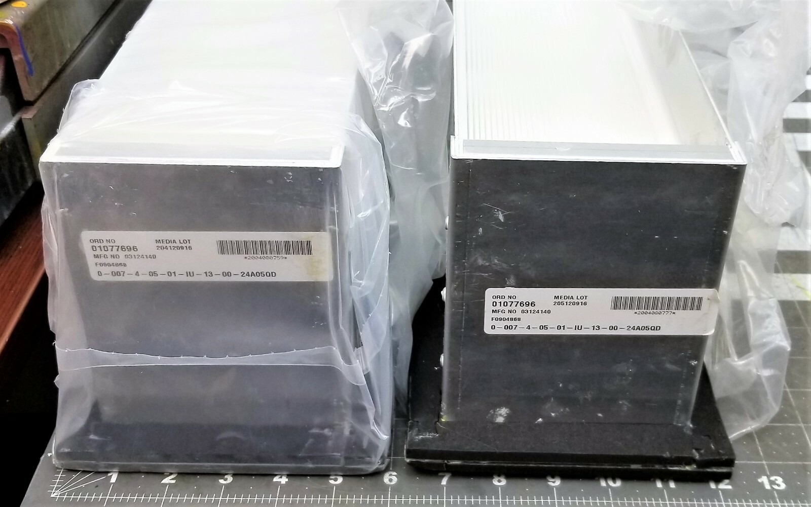 Lot Of (2) 24” X 6” X 6” Clean Room HEPA Filters .017OO% Penetration [C1S2]