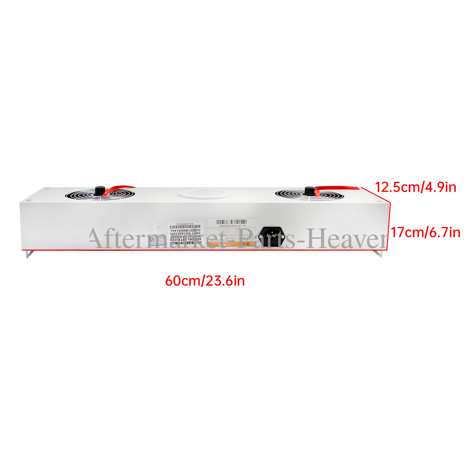 2-Fan Anti Static Ionizer Anti Static Fan Anti Static Blower Suspended 110V