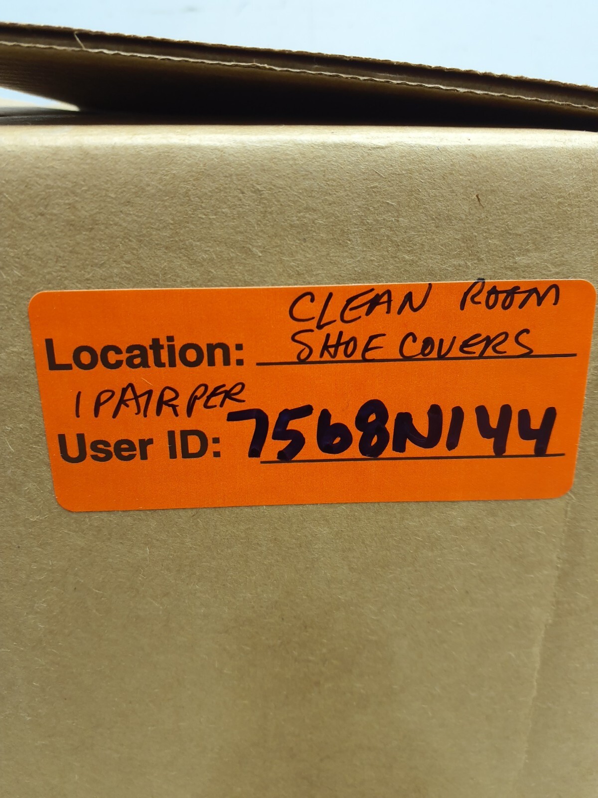 Clean Room Shoe Covers Polyester, Fed. Std. Class 10, Size 10 to 11