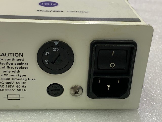 ION Systems Model 5024 Nilstat CE Emitter Controller Used