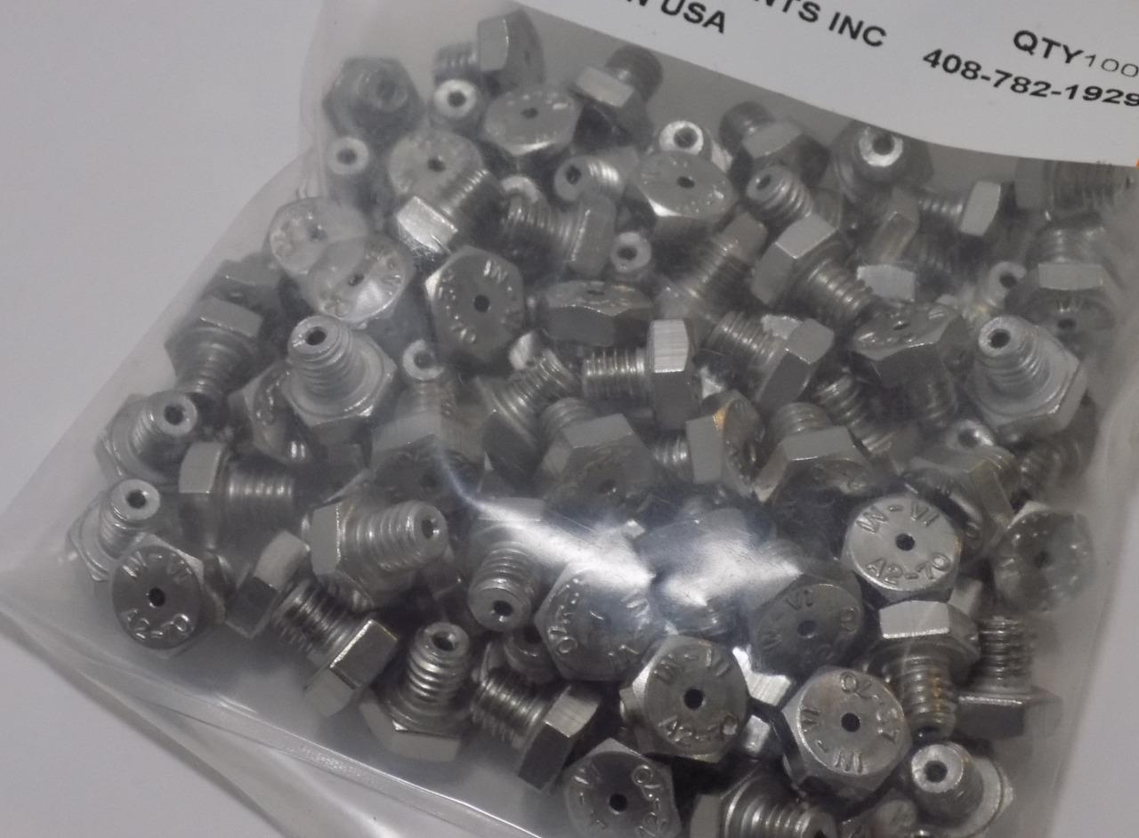 UC Components MH-606 Clean Room Bolts M6-1.0x6mm 100-Pack