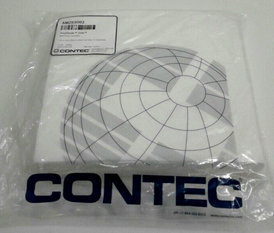 Contec AMZE0002 Amplitude Zeta MBPP / Cell Laminated 11″ x 12″ Wipes Bag Of 75