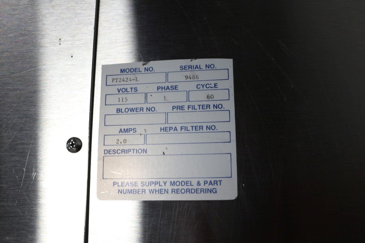 Air Energy Systems PT2424L Stainless Steel Cleanroom Pass Through 24″ x 24″