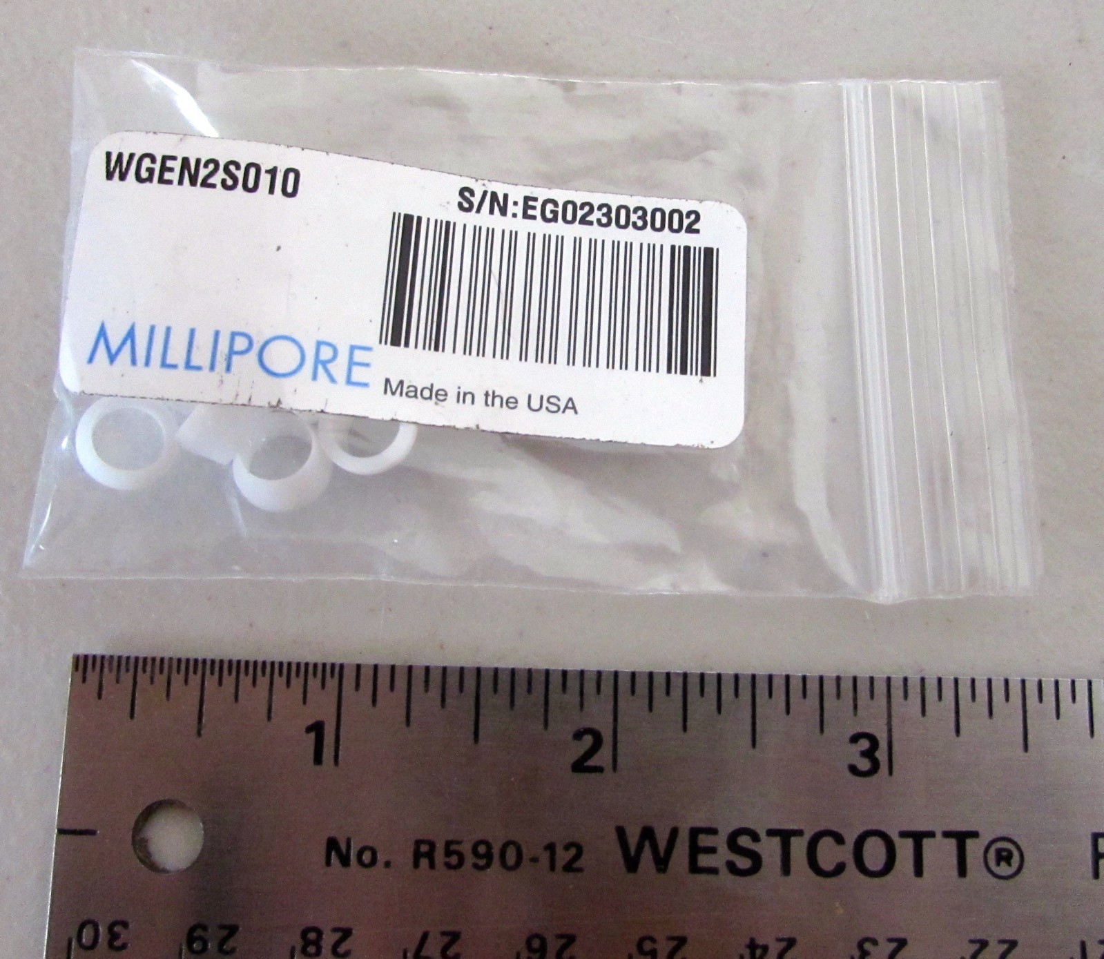 New Millipore WGEN2S010 PTFE FERRULES 10 in Package USA