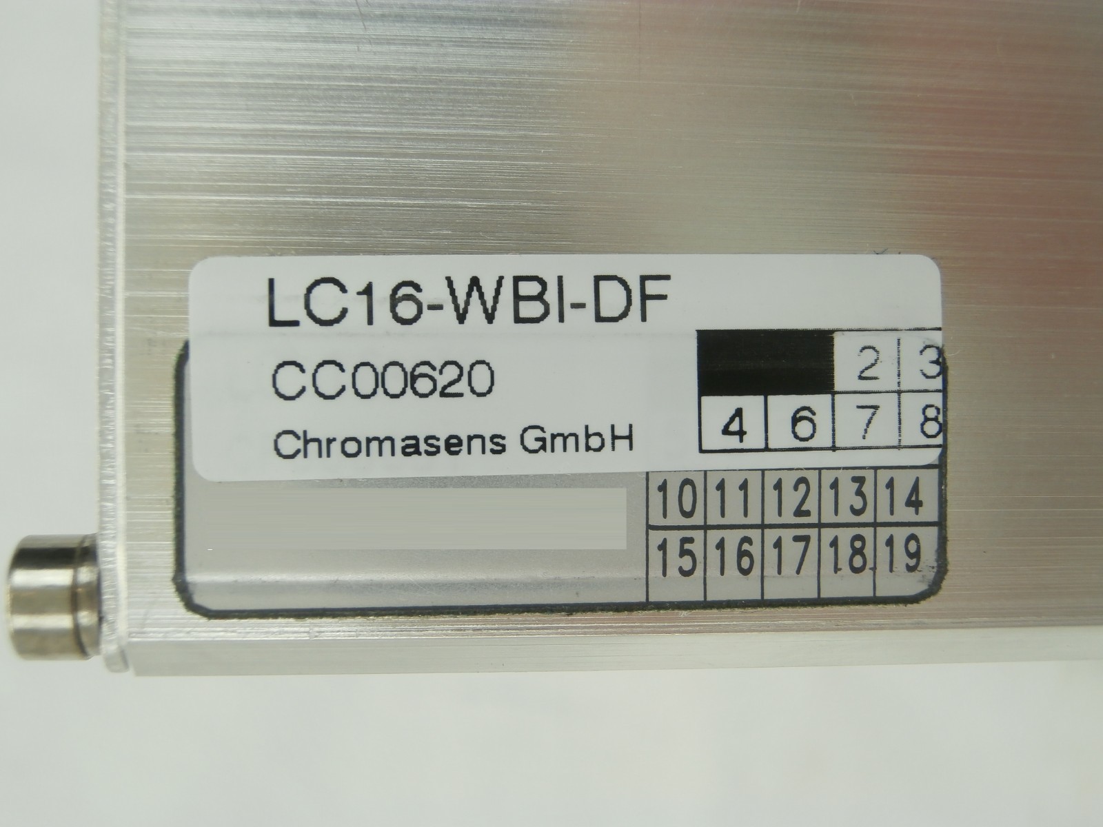 Chromasens LC16-WBI-DF Machine Vision Module CC00620 KLA-Tencor WBI 300 Copper