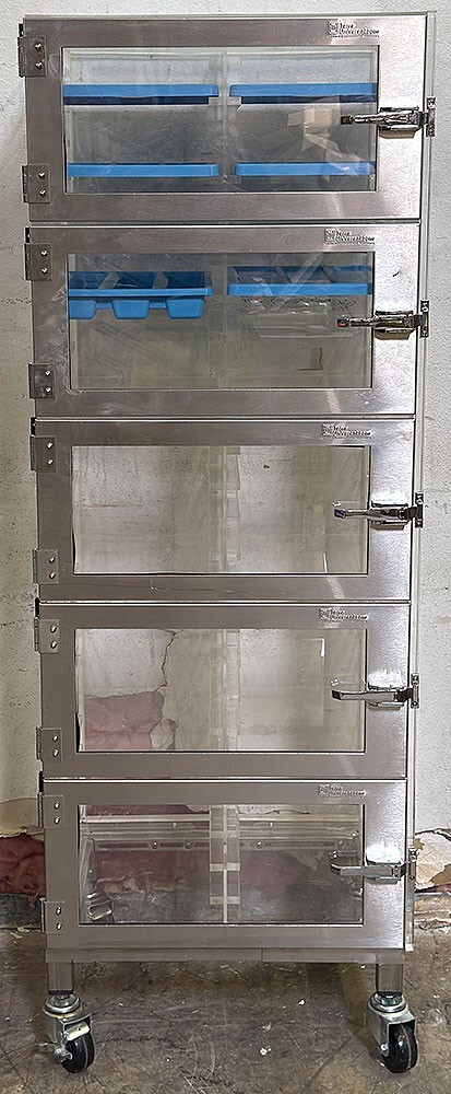 Terra Universal 6002-00A Kiticcator ISO 8 Acrylic N2/Nitrogen Desiccator/Dry Box