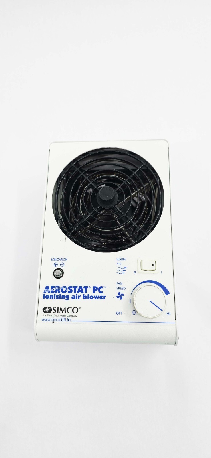 Simco -Ion Aerostat PC 4003367 Ionizing Air Blower 120VAC 60Hz 1.7-5A