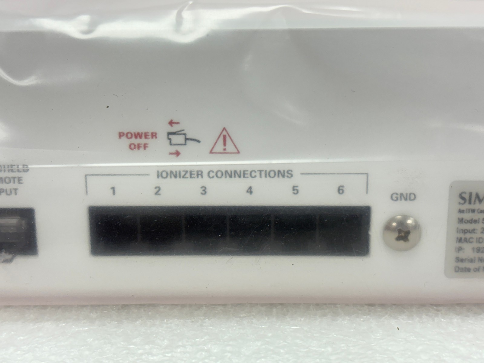 UNUSED | SIMCO ION 5200-IM6T Ion systems Ionizing Aerobar Interface Module Only