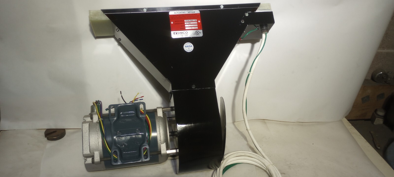 New Simco Aerostat XP-20F Explosion Proof Ionizing Blower 285 SCFM