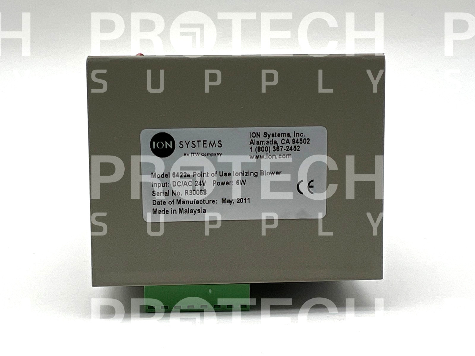 ION Systems 6422e Ionizing Blower 24V with WARRANTY