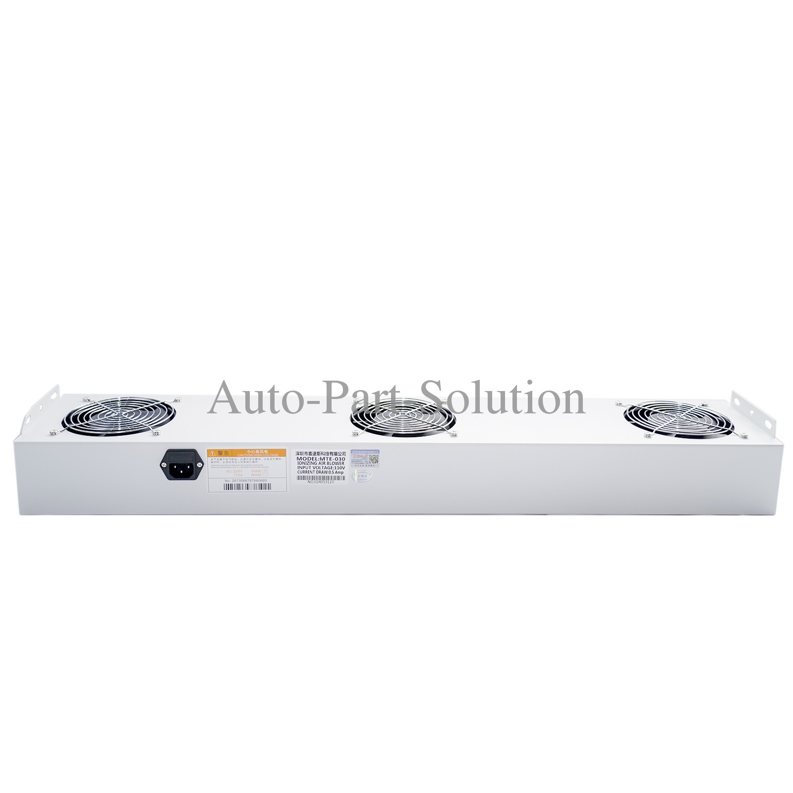 No Light 3 Fans Desktop De-Static Ion Fan for Film Composite, Injection Molding